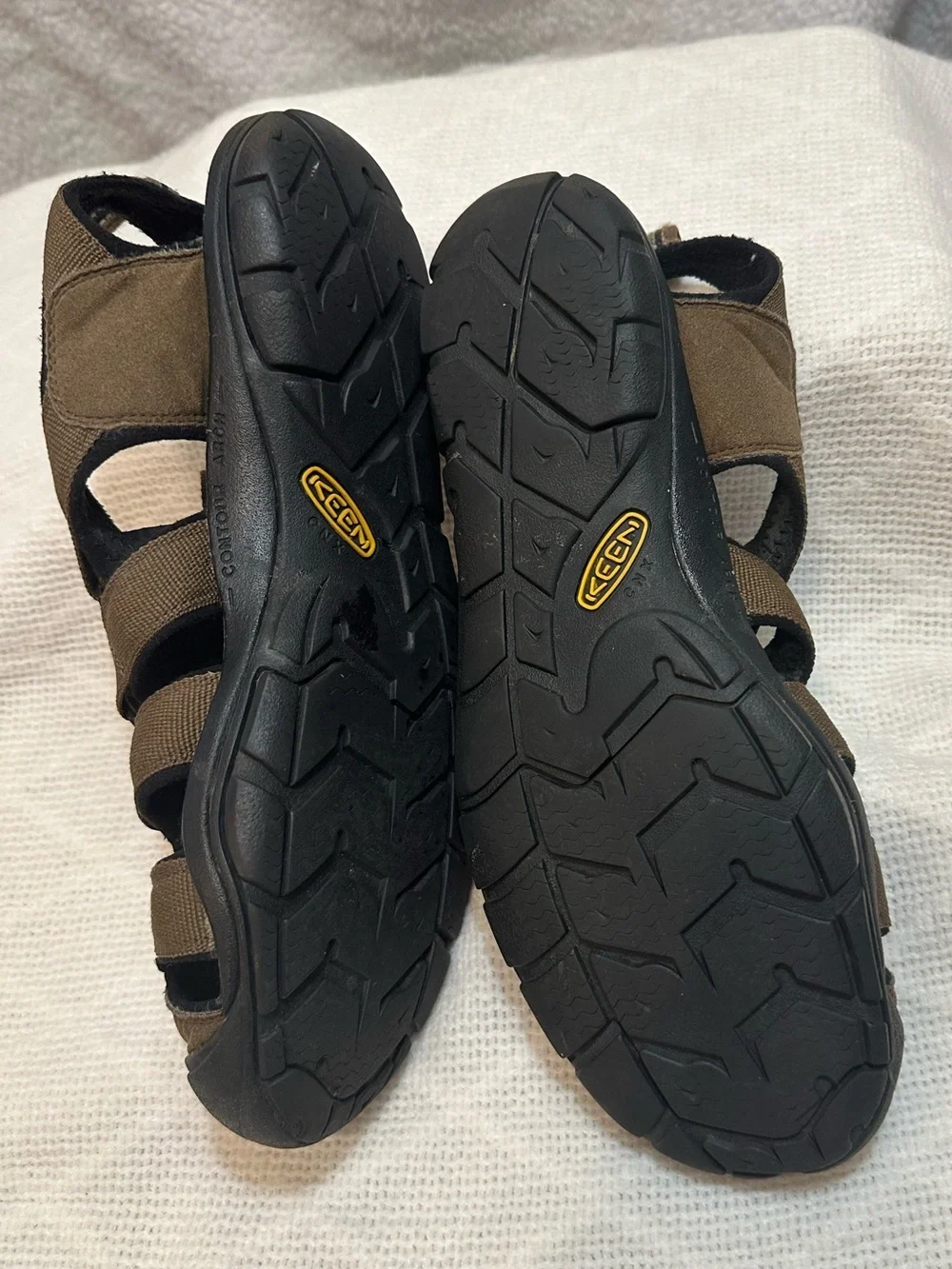 New Men’s Keen sandals 13 EU 47 Newport Clearwater tan brown bison water shoe 13